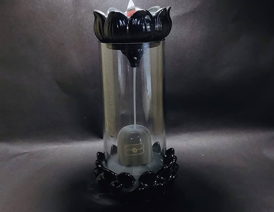 Bholenath smoke backflow fountain Waterfall With 11 Incense Holder  Cones Free.