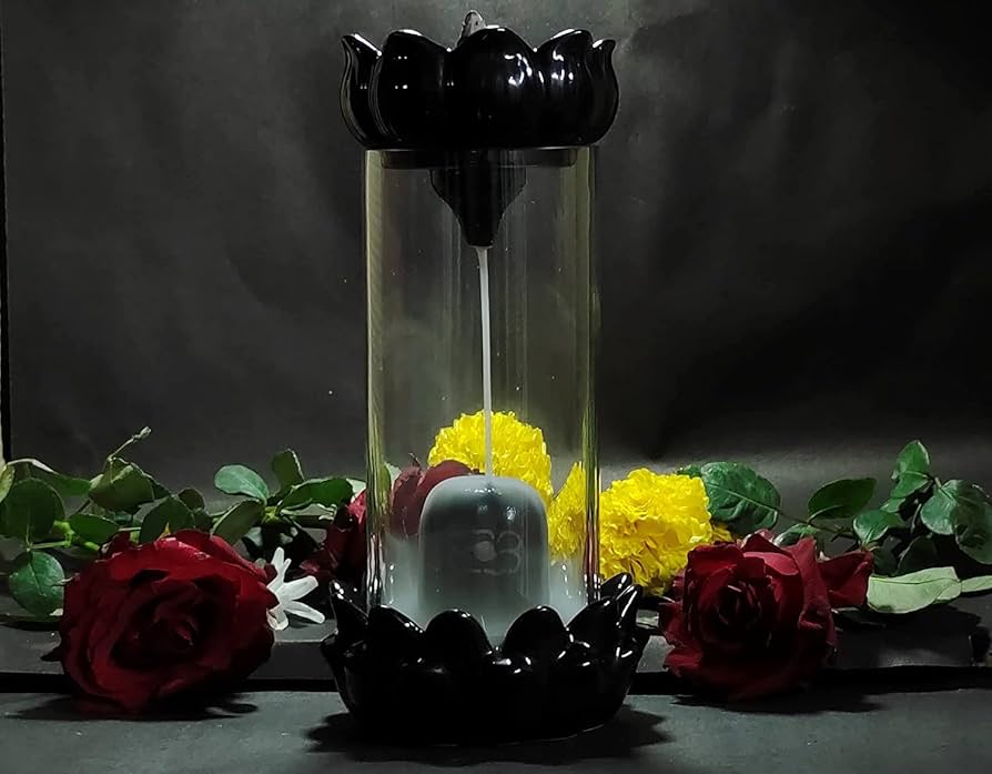 Bholenath smoke backflow fountain Waterfall With 11 Incense Holder  Cones Free.